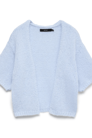 VMMAYBE 2/4 OPEN CARDIGAN  CASHMERE BLUE