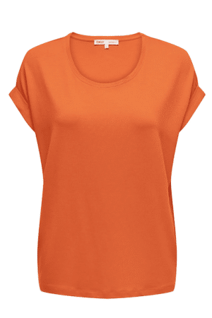 ONLMOSTER S/S O-NECK TOP NOOS  SCARLET IBIS