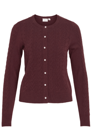 VIKERRY O-NECK L/S BABLE KNIT  PORT ROYALE