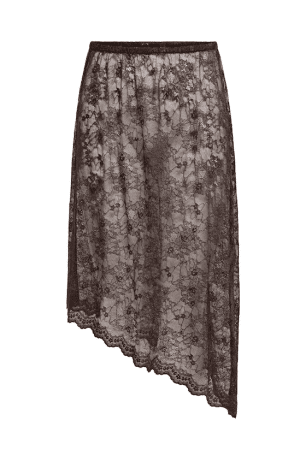 ONLSOBA LACE SKIRT COFFEE BEAN