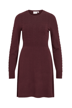 VIKERRY CABLE L/S KNIT CARDIGA PORT ROYALE