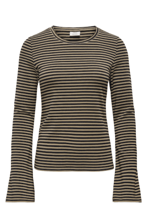 JDYMATI L/S O-NECK TOP  SEPIA TINT