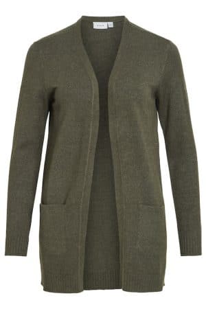 VIRIL OPEN L/S KNIT CARDIGAN FOREST NIGHT