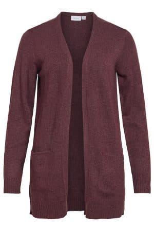 VIRIL OPEN L/S KNIT CARDIGAN PORT ROYALE