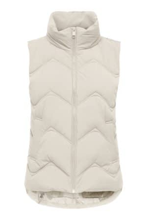 JDYPOWER SHORT WAISTCOAT OTW SILVER LINING