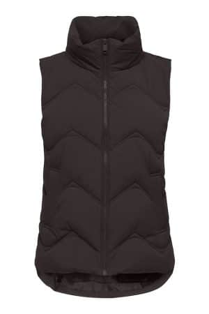 JDYPOWER SHORT WAISTCOAT OTW CHOCOLATE