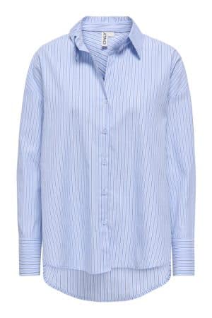 ONLOREGON ASSY L/S SHIRT WVN LIGHT BLUE