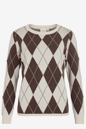 VITIF O-NECK L/S KNIT PULLOVER SUPER LIGHT NATURAL