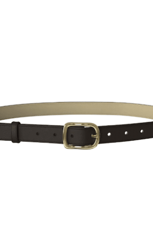PCNIKOLINE JEANS BELT NOOS BRUN