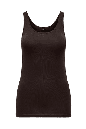 JDYAVA S/L TANK TOP 180 JRS BLACK COFEE