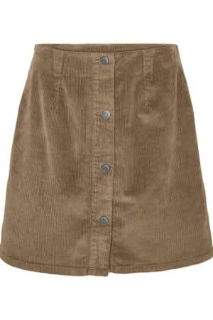 VMETTA HR SHORT CORD SKATER  SILVER MINK
