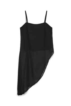 VMMOLLY ASSYMMETRICAL SINGLET  SORT