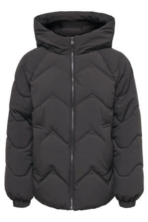 JDYPOWER SHORT HOOD PUFFER OTW CHOCOLATE