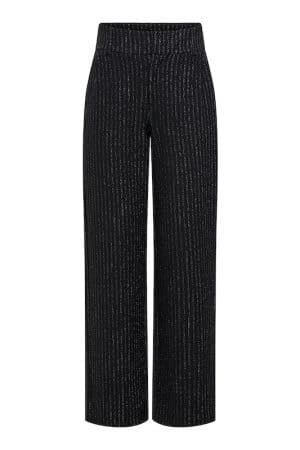 JDYMARY OCCASION PANT JRS DIA BLACK/SILVER GLITTER