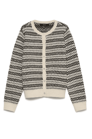 VMBIRCH LS O-NECK CARDIGAN  BIRCH
