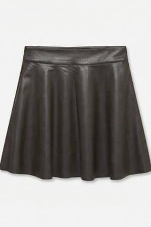 VMVERONA MW PL SKIRT  CHOCOLATE